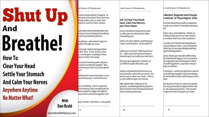 'Shut Up & Breathe' Ebook Access