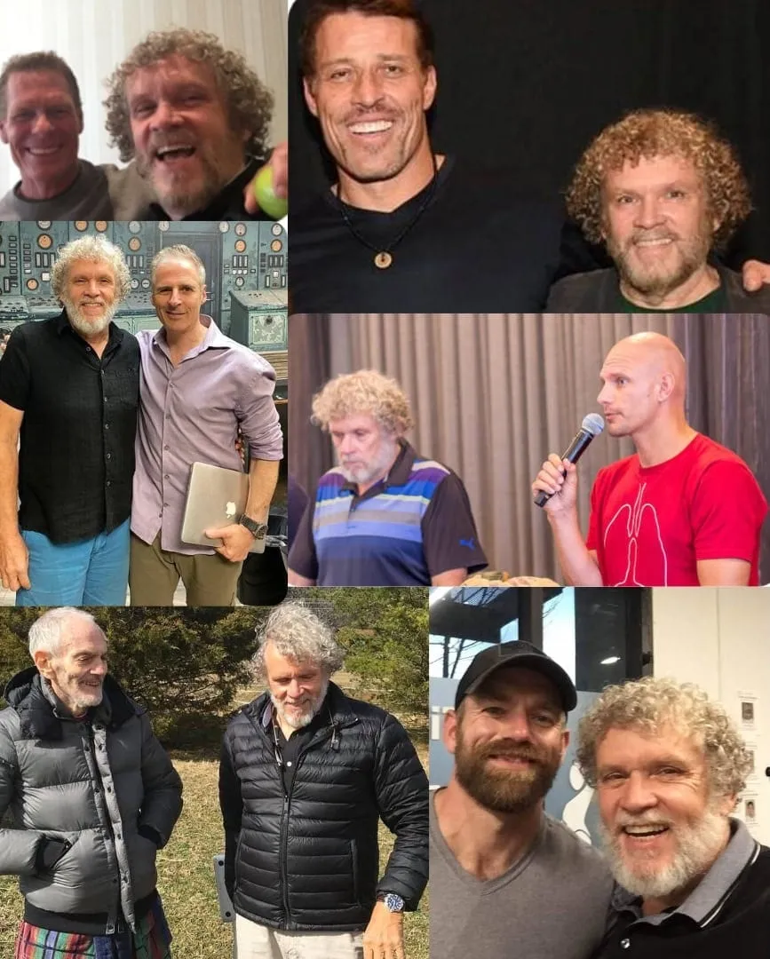 Dan Brulé with Tony Robbins, experts and peak performers